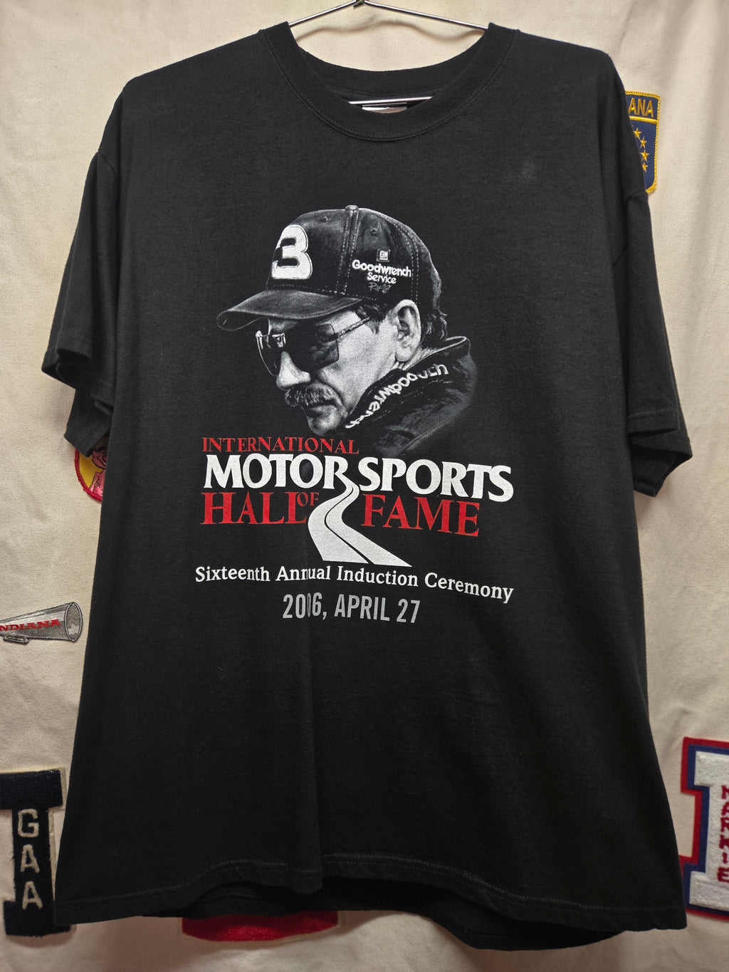 VTG Dale Earnhardt 2006 Induction Nascar Hall Of Fame: XL