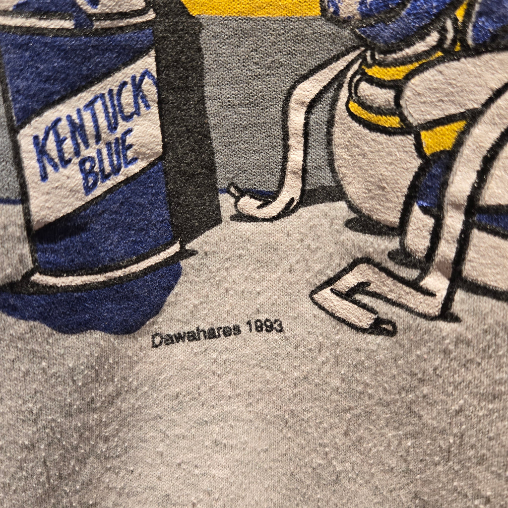 VTG Garfeild Kentucky Wildcats 1993 Graphiti Sweatshirt: XL