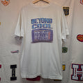 VTG Lipton Brisk Iced Tea Single Stitch T-Shirt Double-Sided: XL