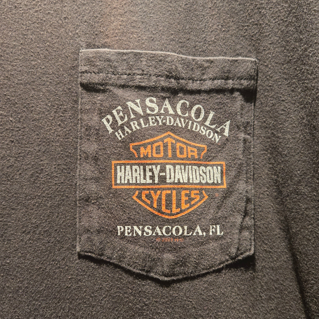 Harley Davidson 2021 Pensacola Black T-Shirt: XL