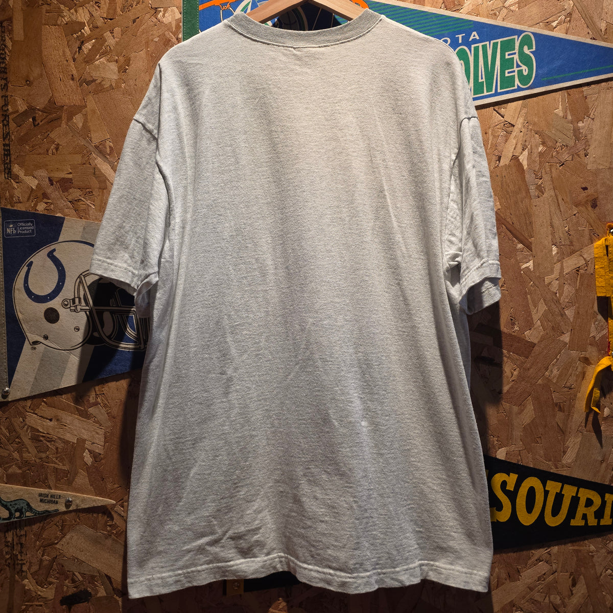 VTG 90's University Of Kentucky Wildcats Gray T-Shirt: XL