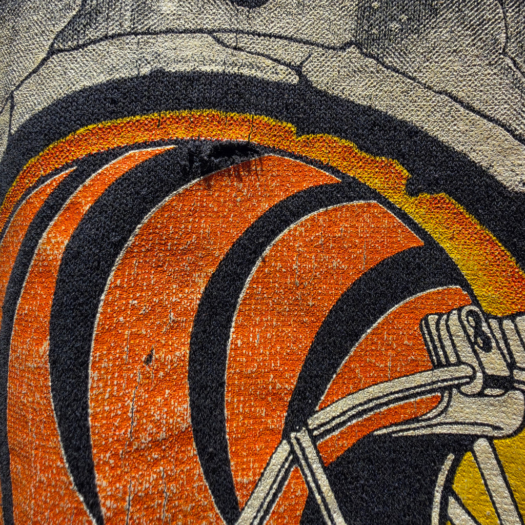 VTG 1991 Cincinnati Bengals Black Sweatshirt: Small