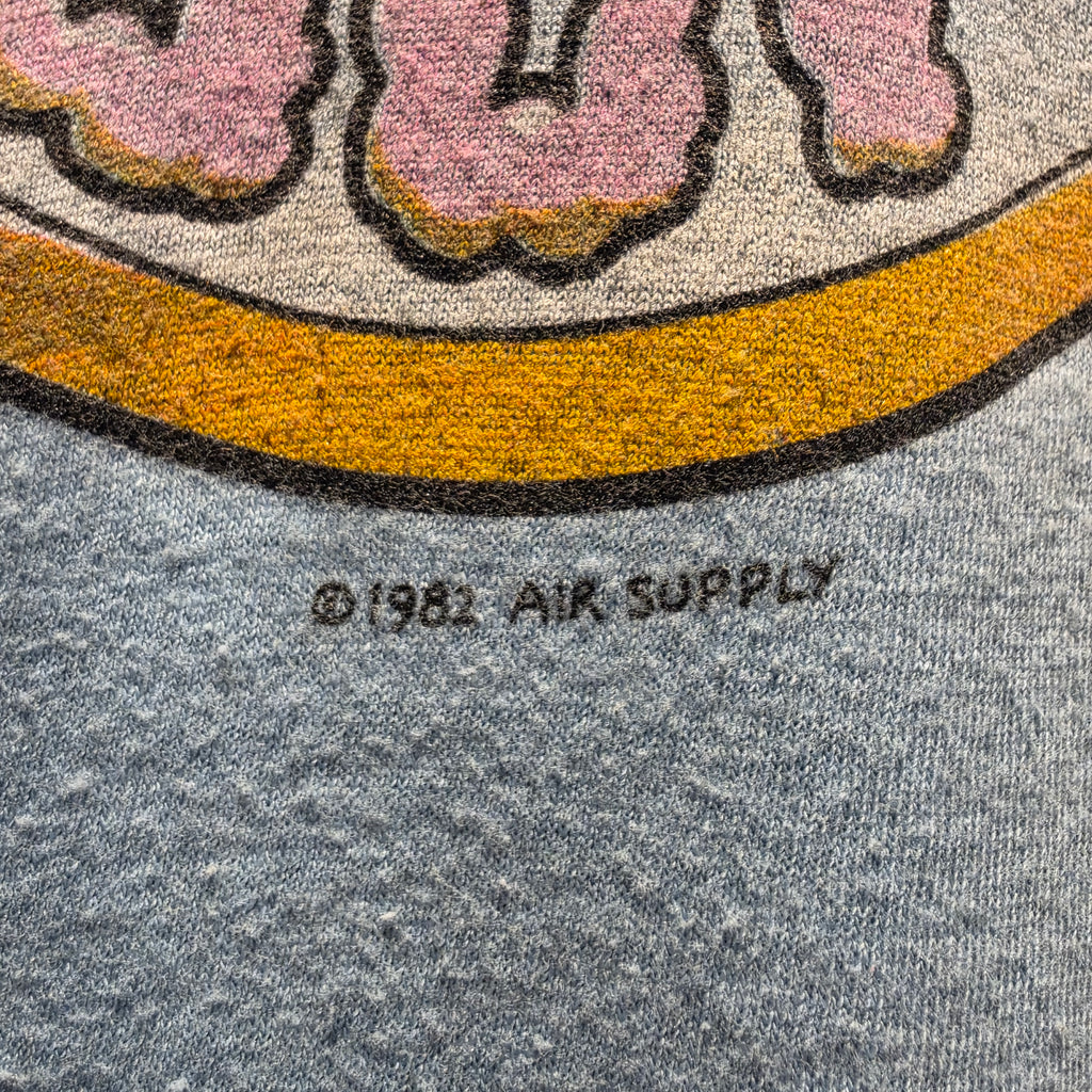 VTG 1982 Air Supply World Tour Graphic T-Shirt: Small