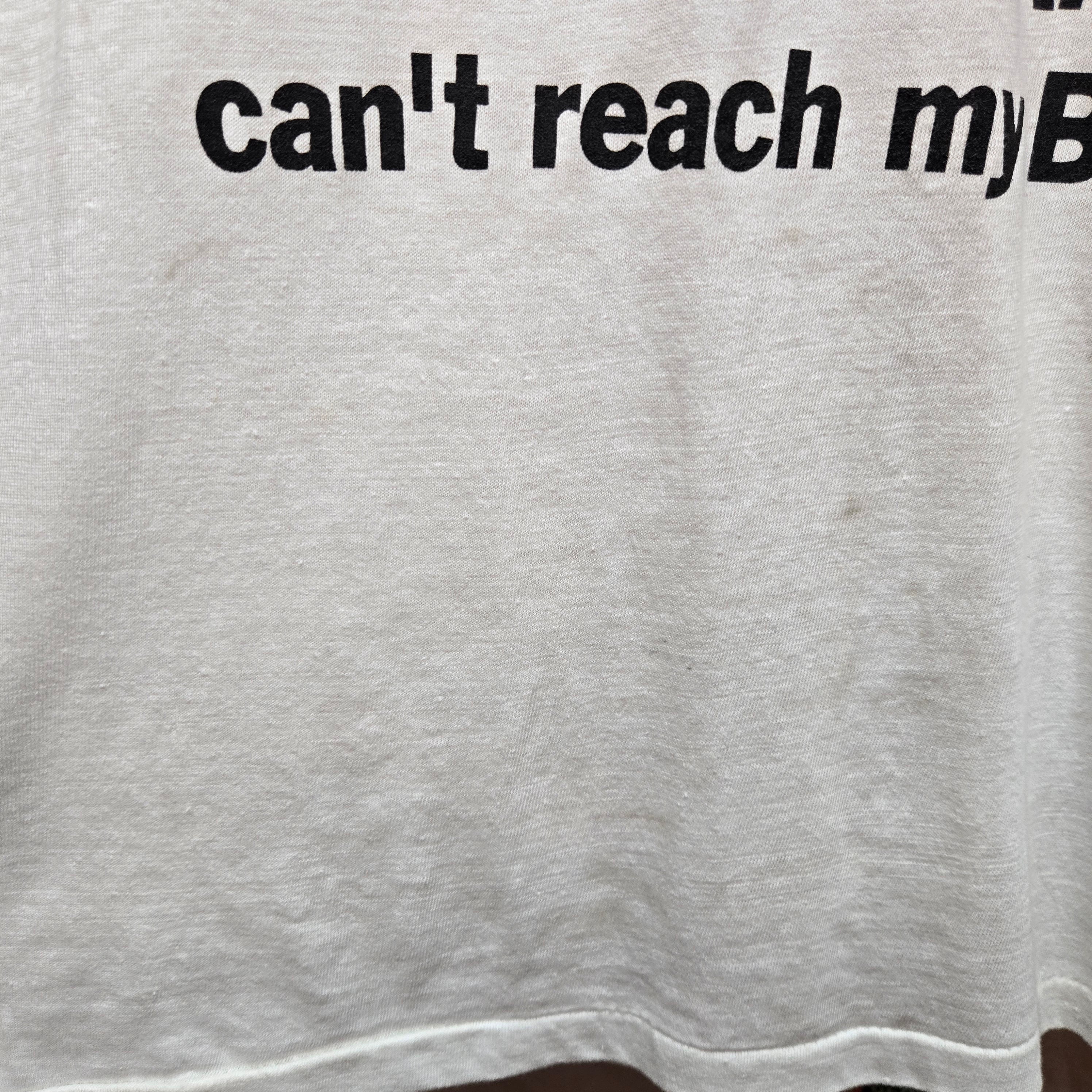 VTG 90's "HELP I've Fallen... And I Can't Reach My Beer" Graphic T-Shirt: XL