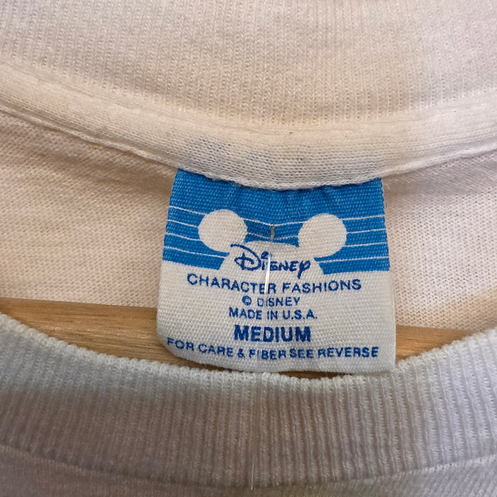 VTG 90'S Walt Disney World Epcot White T-Shirt: Medium