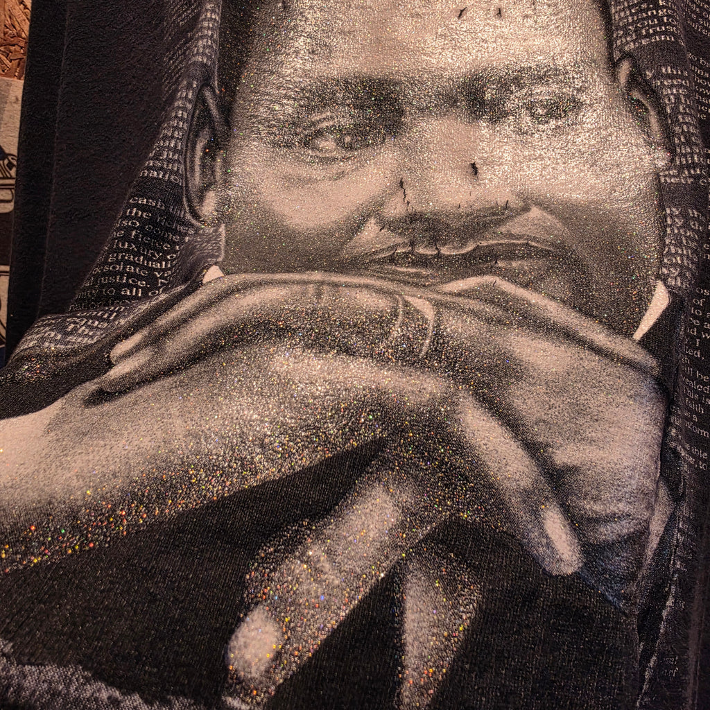 VTG Y2K Black Heritage Martin Luther King MLK I Have A Dream Shirt: XL
