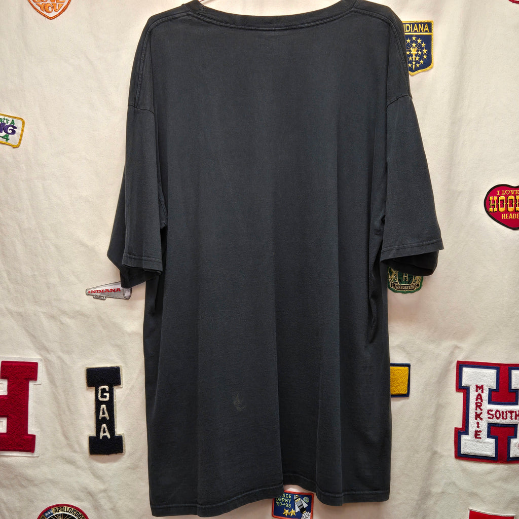 VTG Dale Jarrett #88 Black T-Shirt: 2XL