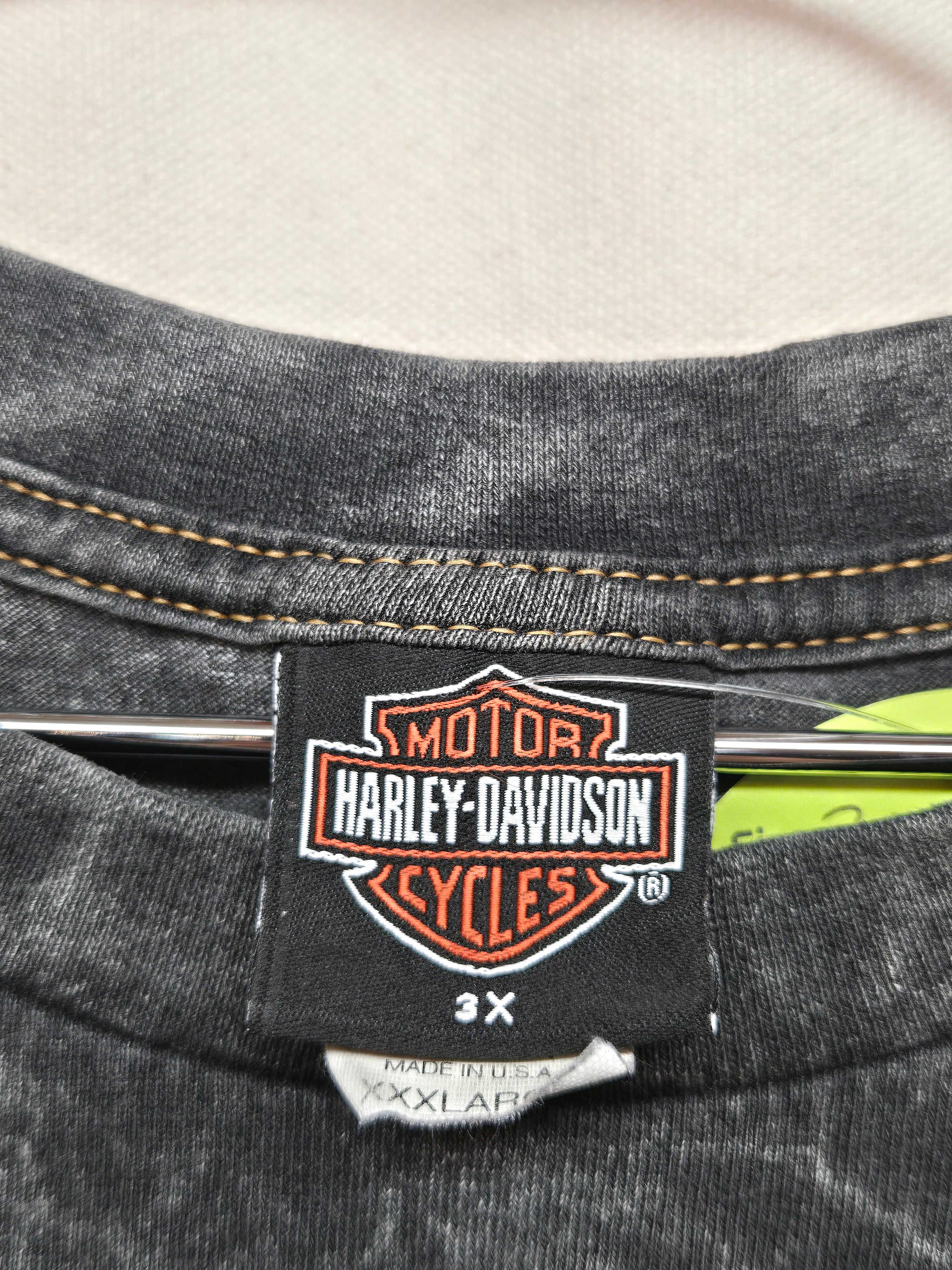 VTG 2002 Harley Davidson Eagle T-Shirt Laid Laws California: 3XL