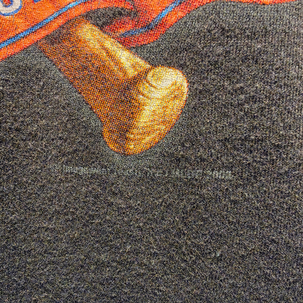 VTG 2002 Atlanta Braves National Leauge Black T-Shirt : XL