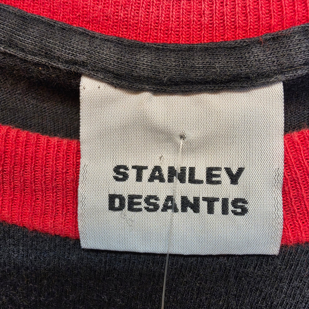 VTG 1997 Stanley DeSantis Grease Black RingerGraphic T-Shirt: XL
