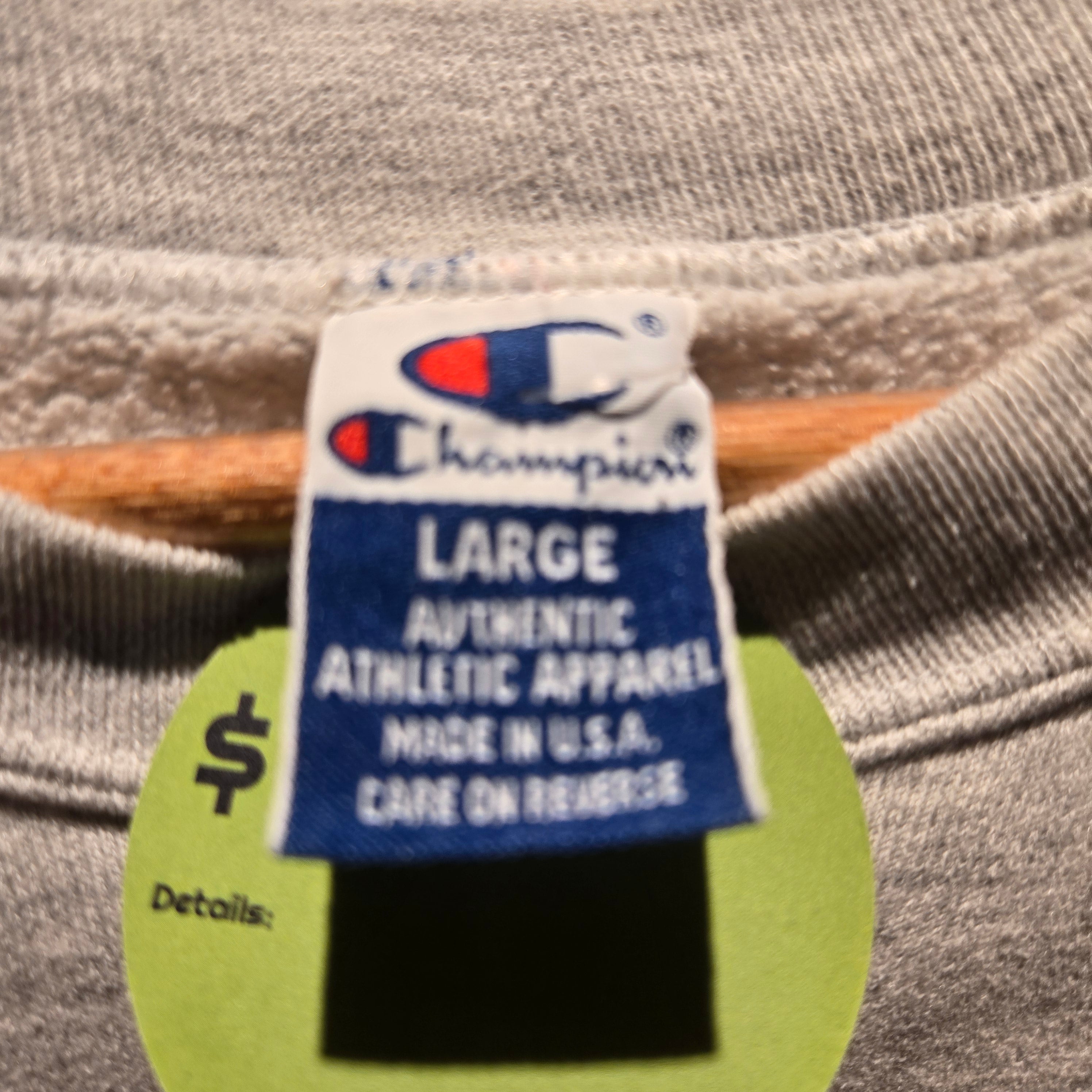 VTG 1996 Indianapolis Colts Gray Sweatshirt Champion Made In USA: Large