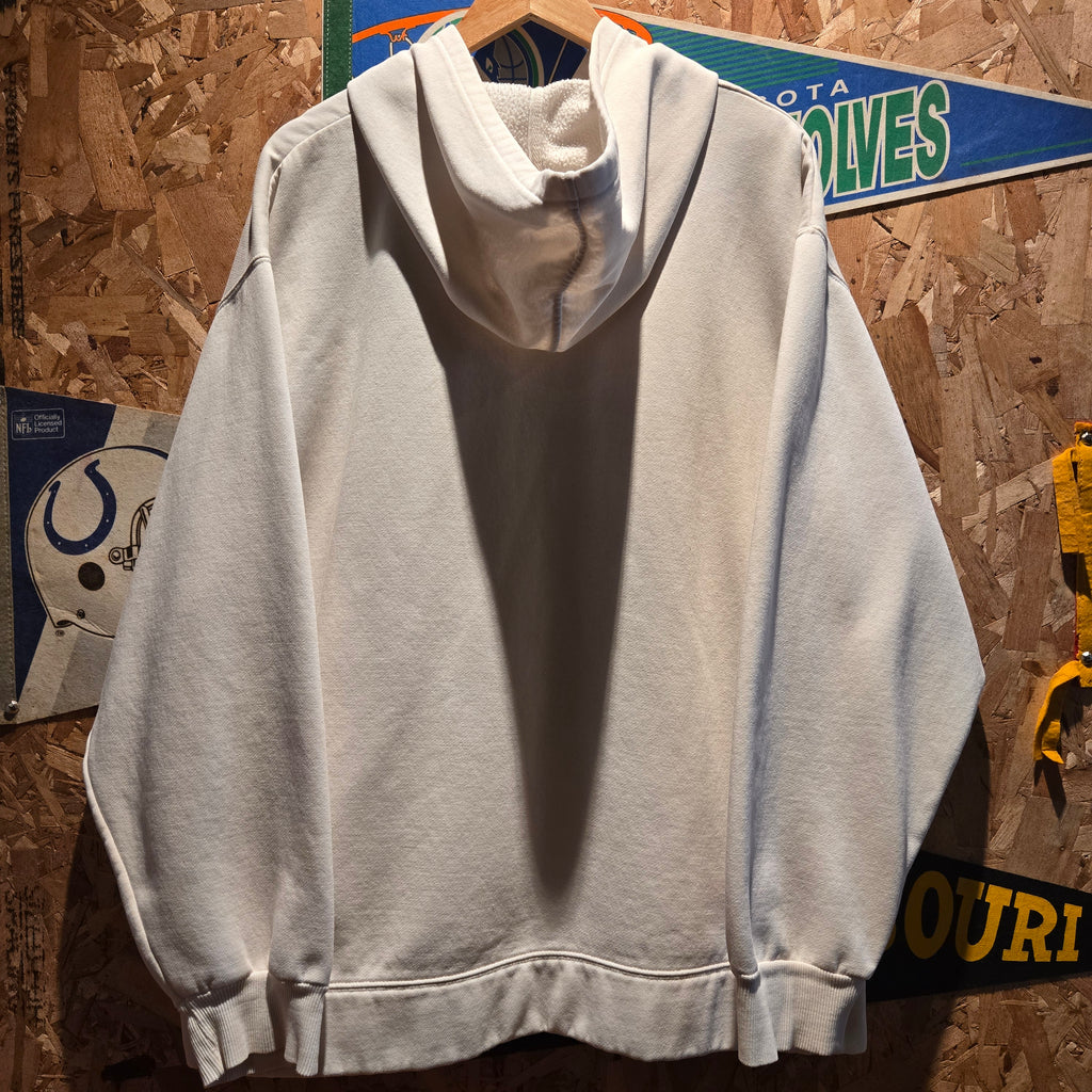 VTG Nike Center Swoosh Los Angeles Clippers Rare White: XL