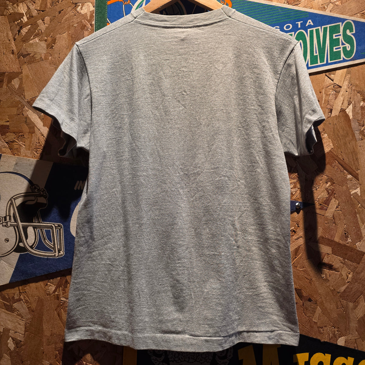VTG 80's Canadian Club Athletic Club Grey T-shirt: Medium