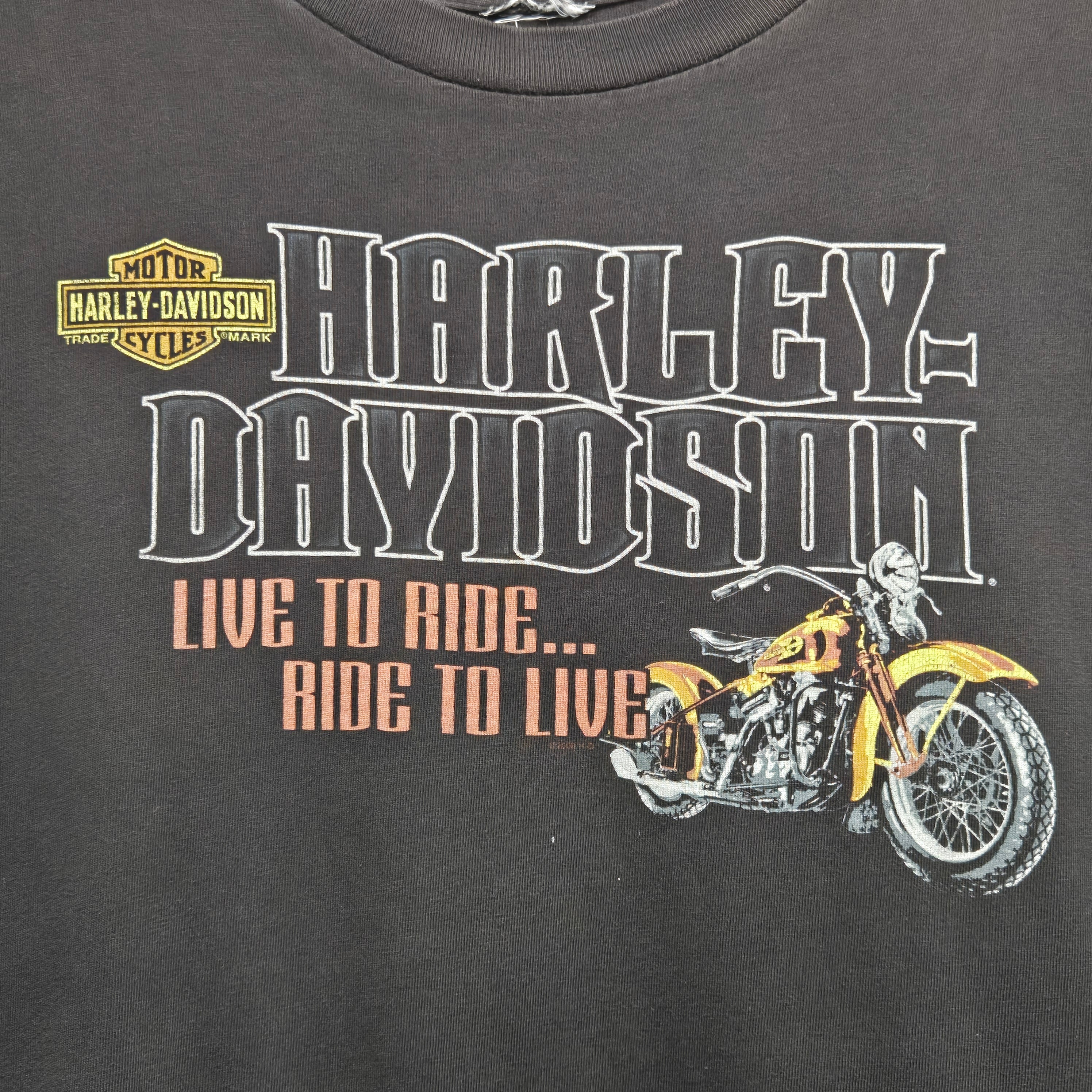 2009 Harley Davidson Cherokee, NC Black T-Shirt: