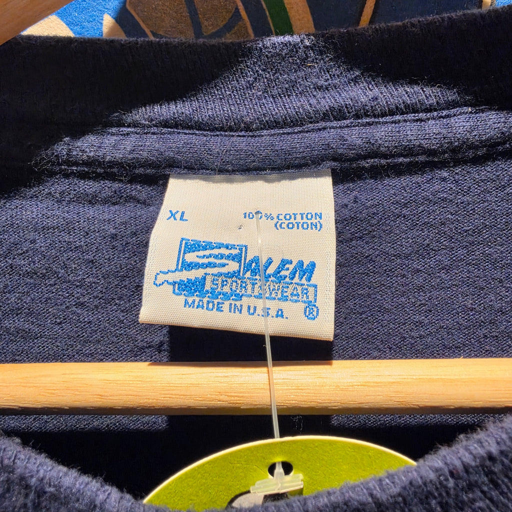 VTG Salem Indiana Pacers Navy Blue T-Shirt: XL