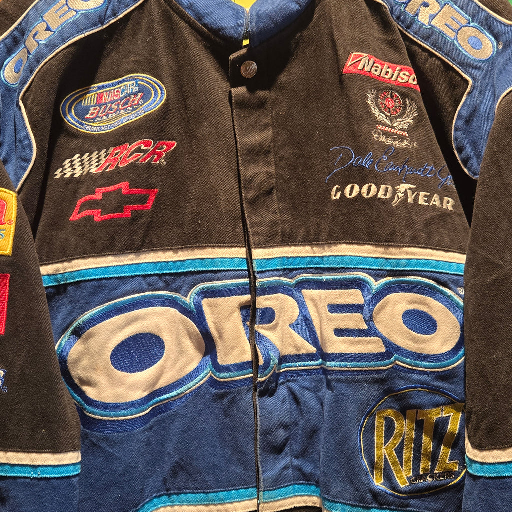 VTG Chase Authentics Dale Earnhardt Jr NASCAR Oreo Jacket JH Design: XL