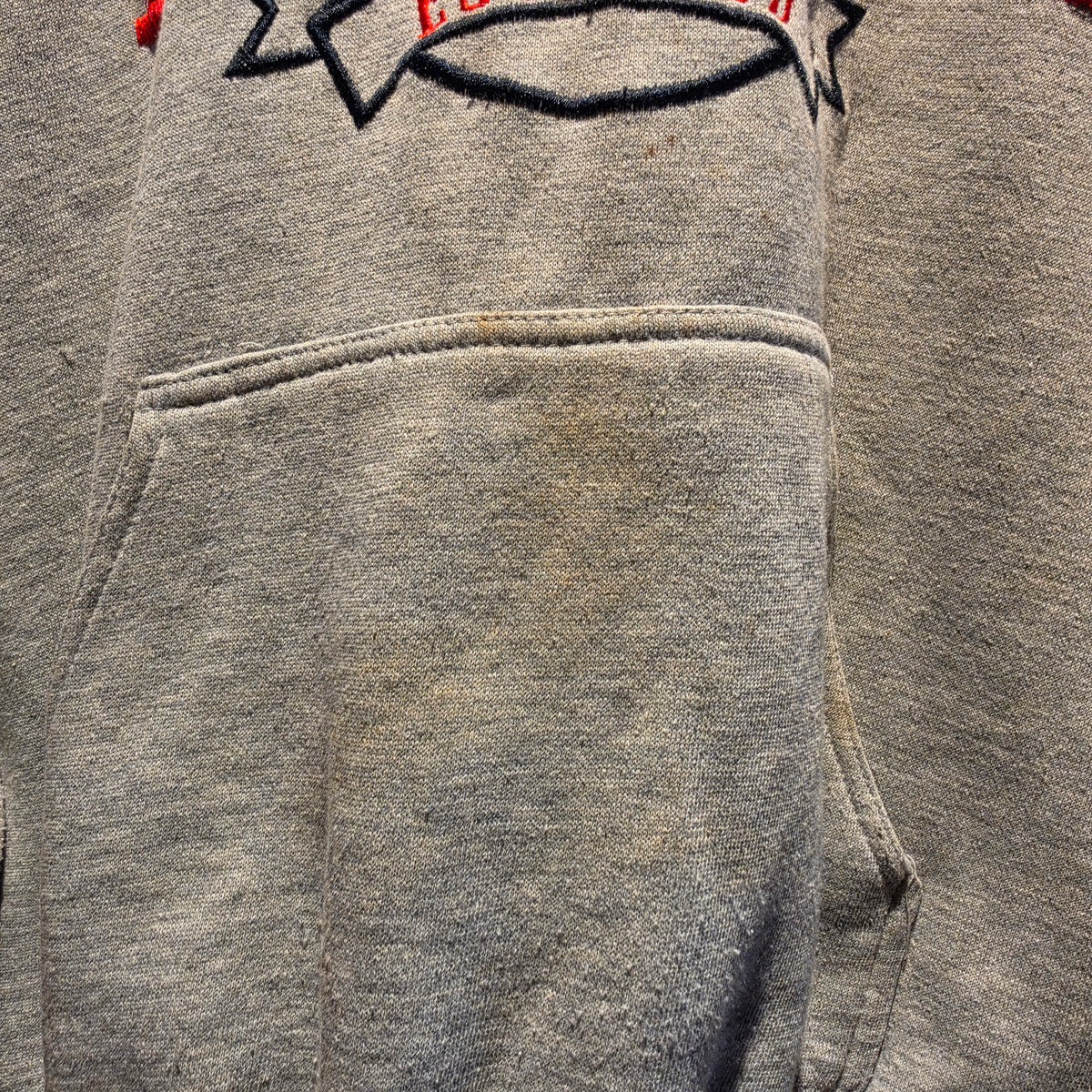 VTG Indiana University Hoosiers Lee Sport Pullover Hoodie: Medium