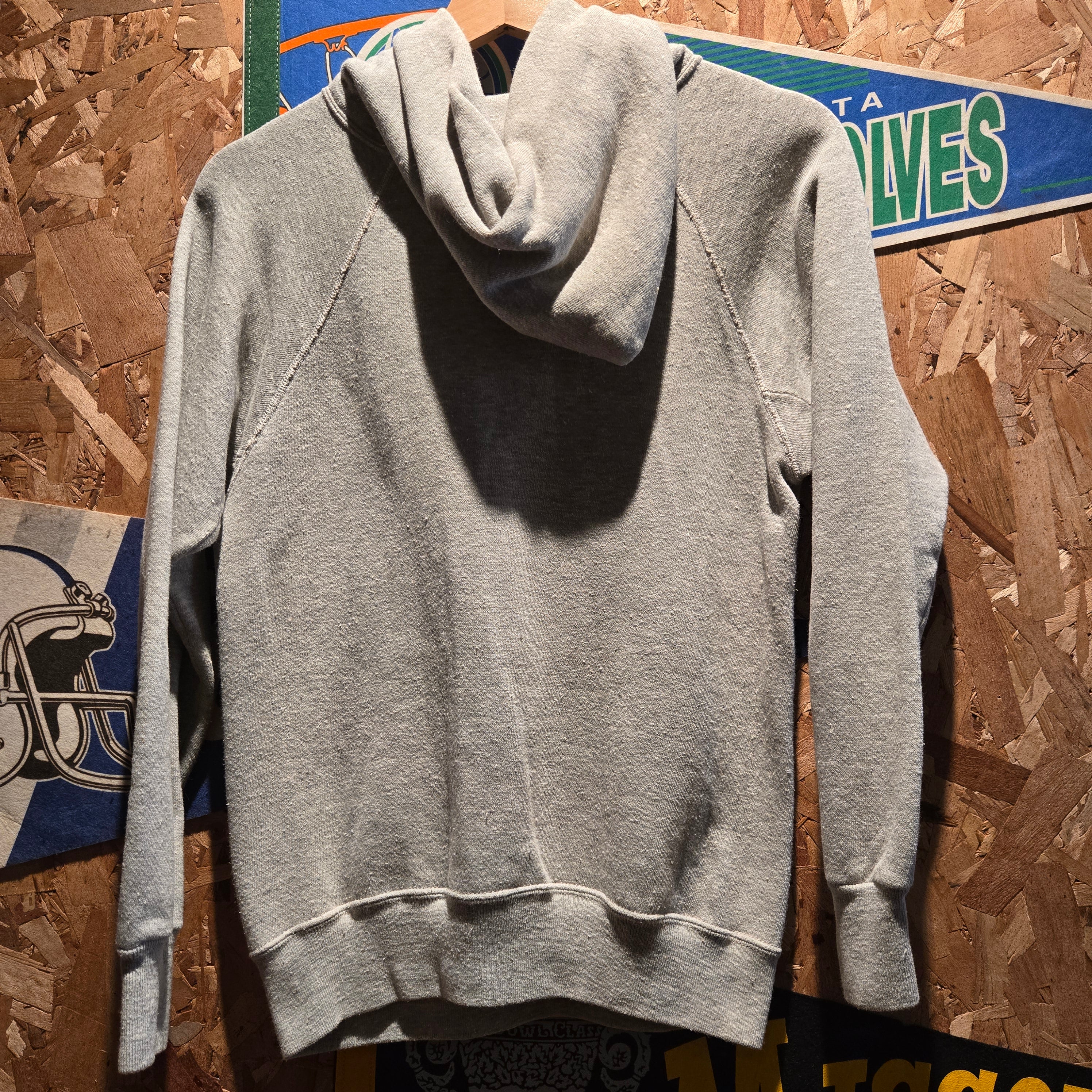 VTG 1970's Champion Indiana Hoosiers Gusset Blue Bar Sweatshirt Hoodie: Small