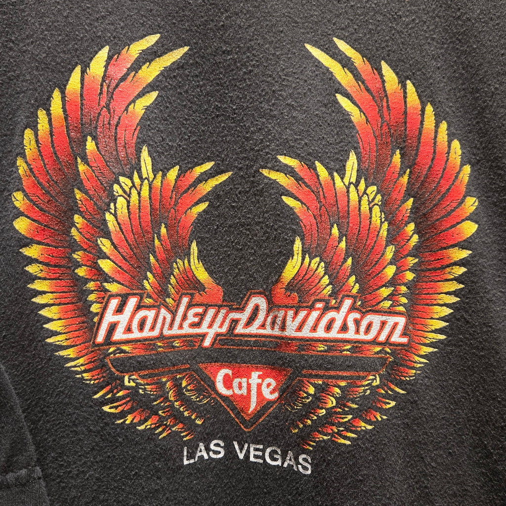 Harley Davidson Cafe Las Vegas Black Short Sleeve: 2XL