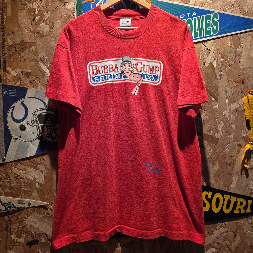 VTG 90's Stanley DeSantis Forrest Gump Bubba Gump Shrimp Co. Single Stitch T-Shirt: XL