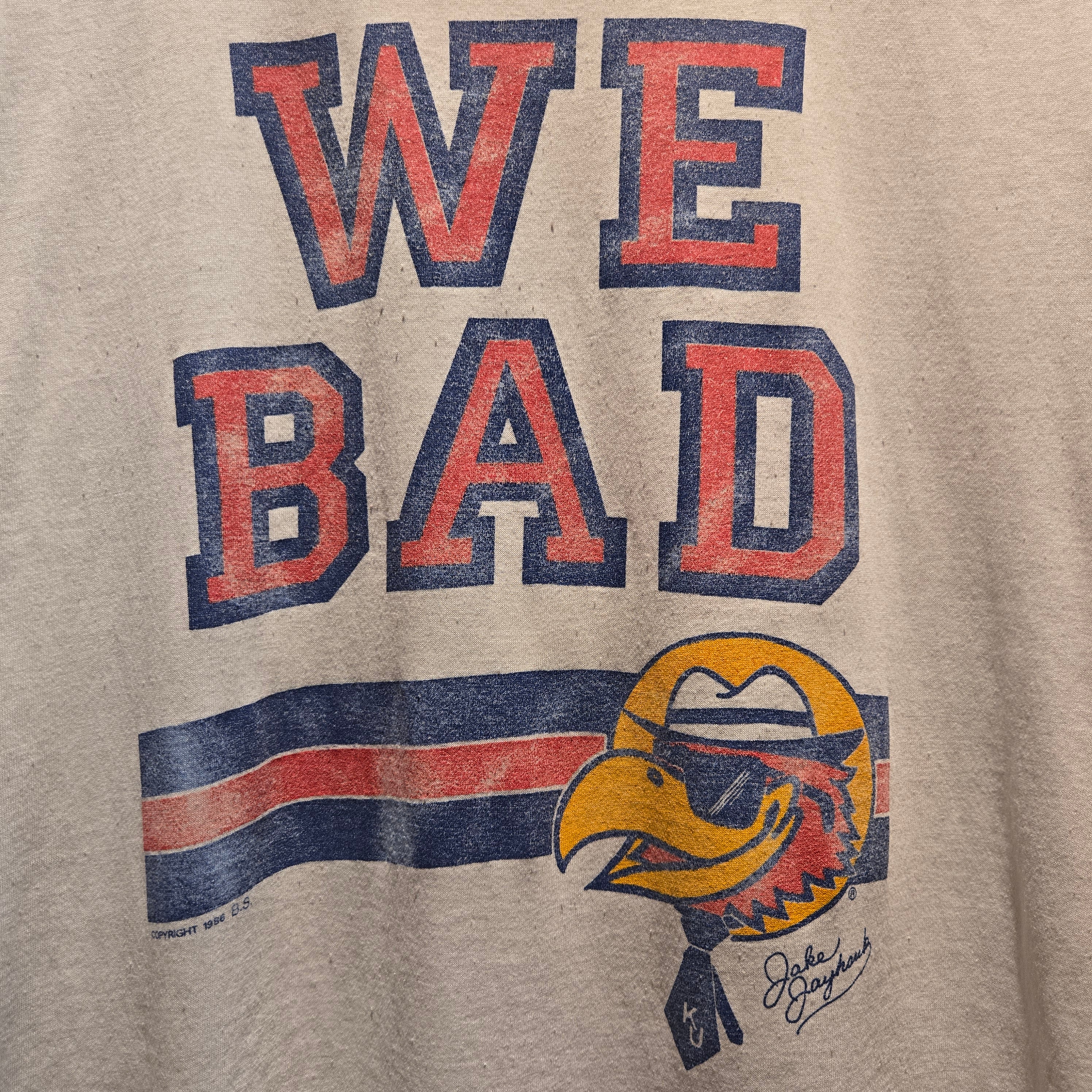 VTG Snikers Kick It USA Youth Soccer Grey T-shirt: Medium