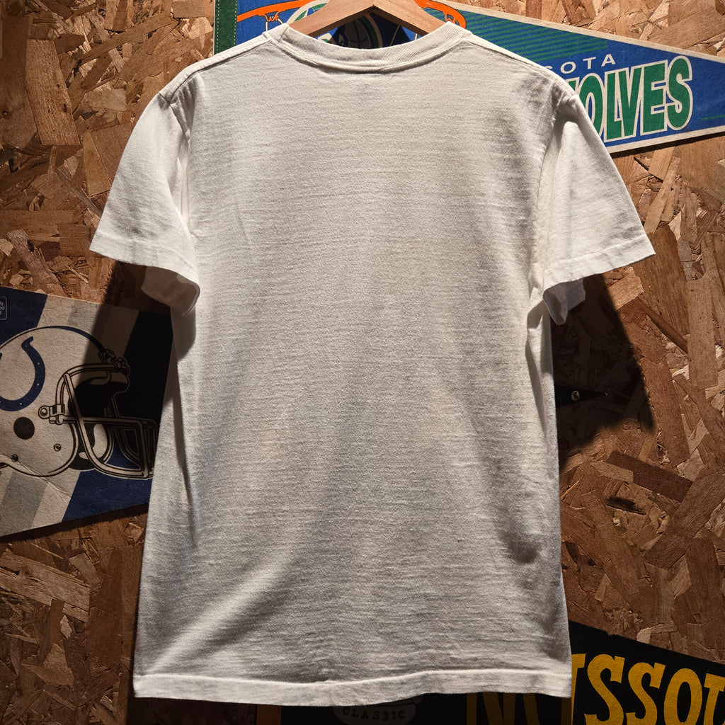 VTG Micky Mouse Walt Disney Florida White Graphic T-Shirt: Large