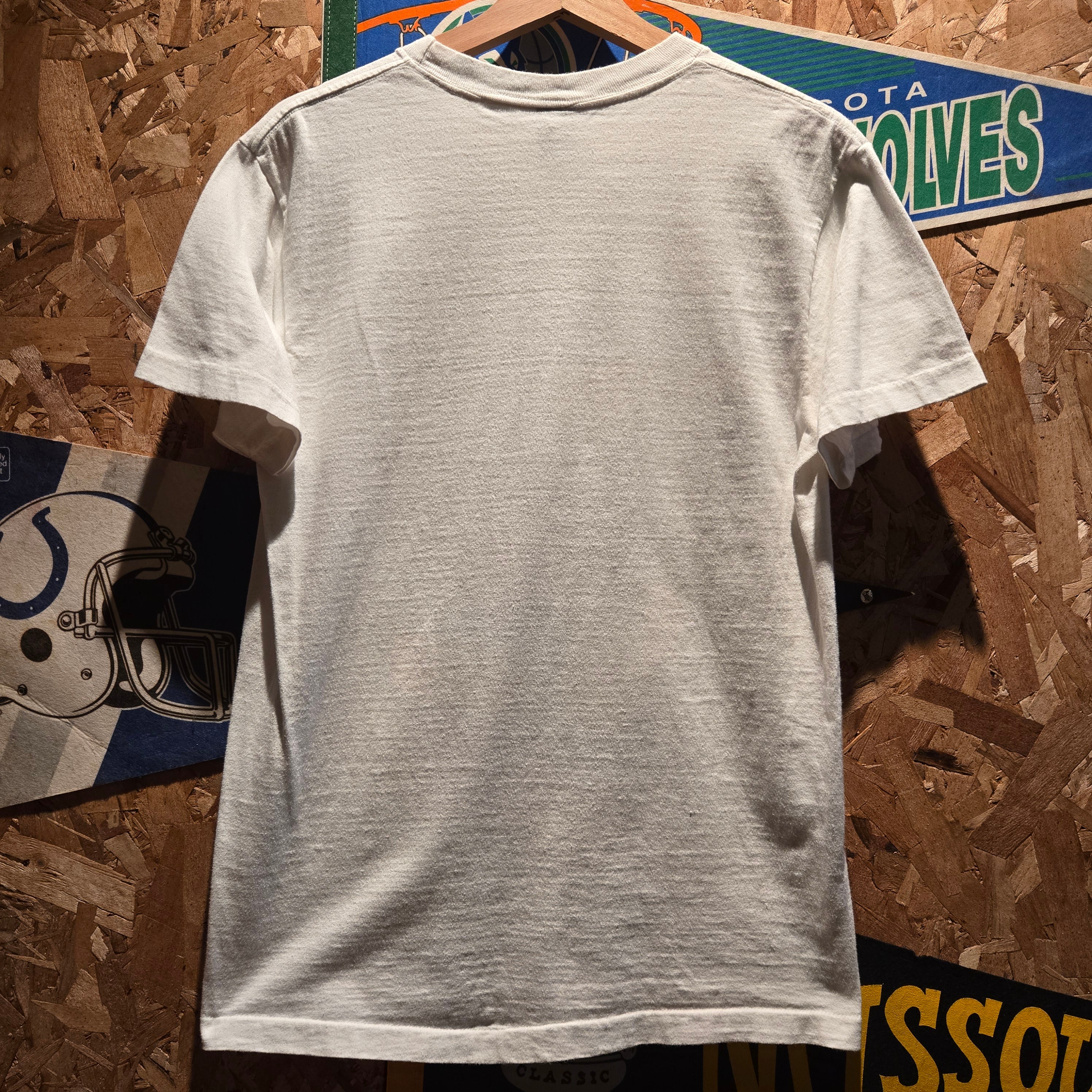 VTG Micky Mouse Walt Disney Florida White Graphic T-Shirt: Large