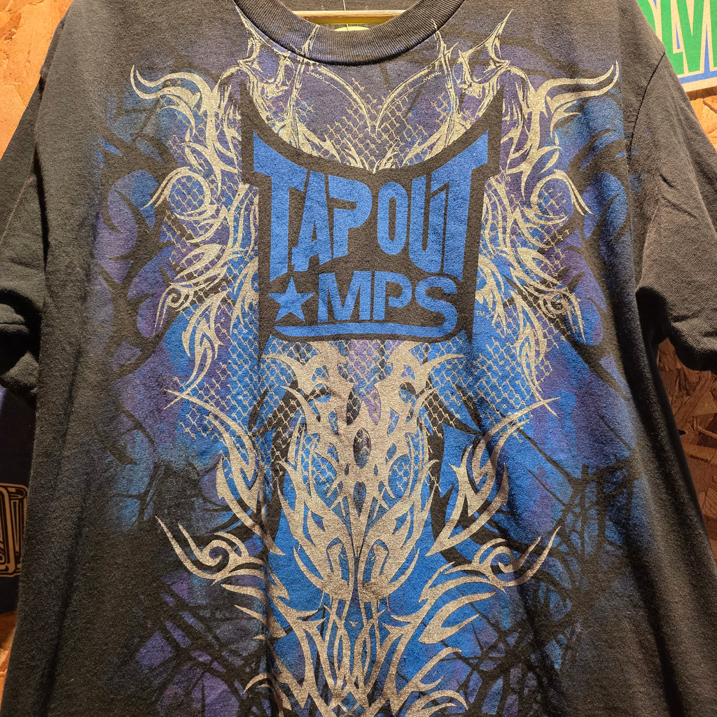 Tapout MPS Big Graphic UFC Tribal Print Black: Large
