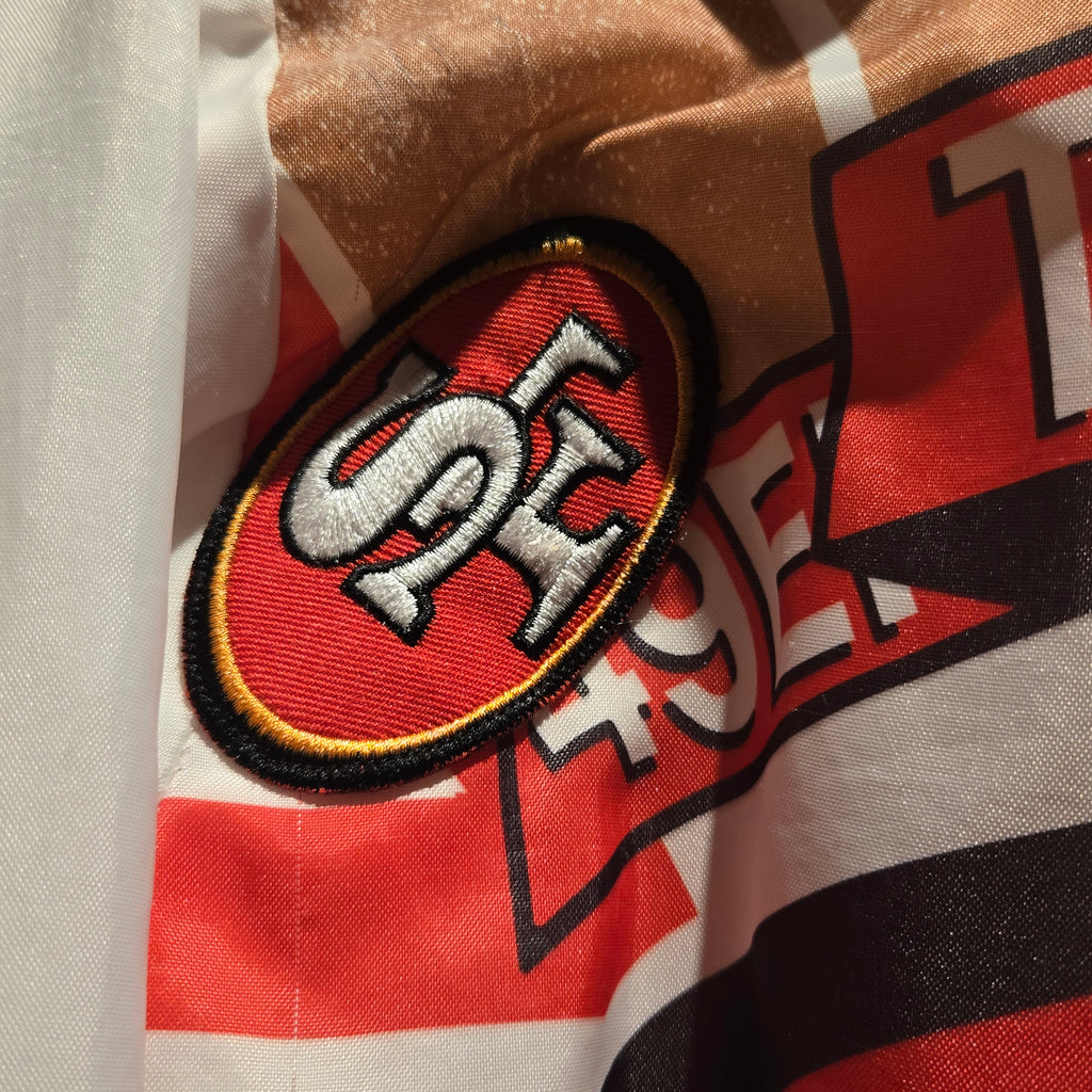 Vintage 90s Chalk Line San Francisco 49ers Team Of The Decade Jacket: Medium