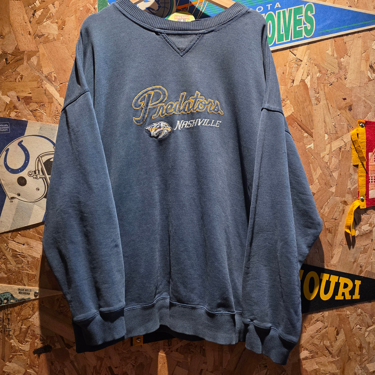 VTG CS Sportswear Nashville Predators NHL Sweatshirt: XXL