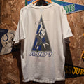 VTG AND 1 Made In USA Graphic White T-Shirt: XL