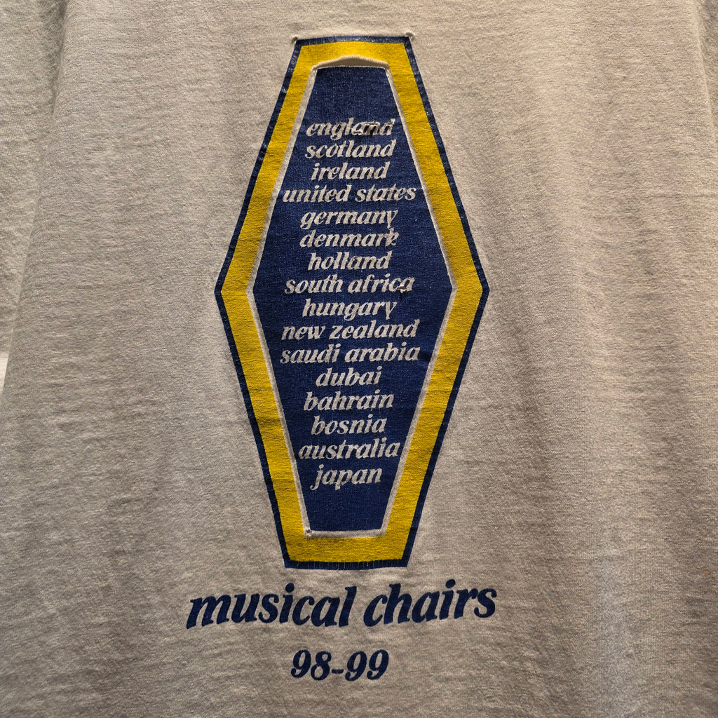 VTG 90's Hootie And The Blowfish European Tour White T-Shirt: XL