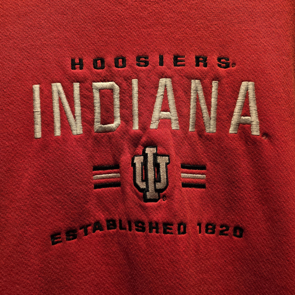 VTG Lee Sport Indiana University Hoosiers Red Crewneck: XXL