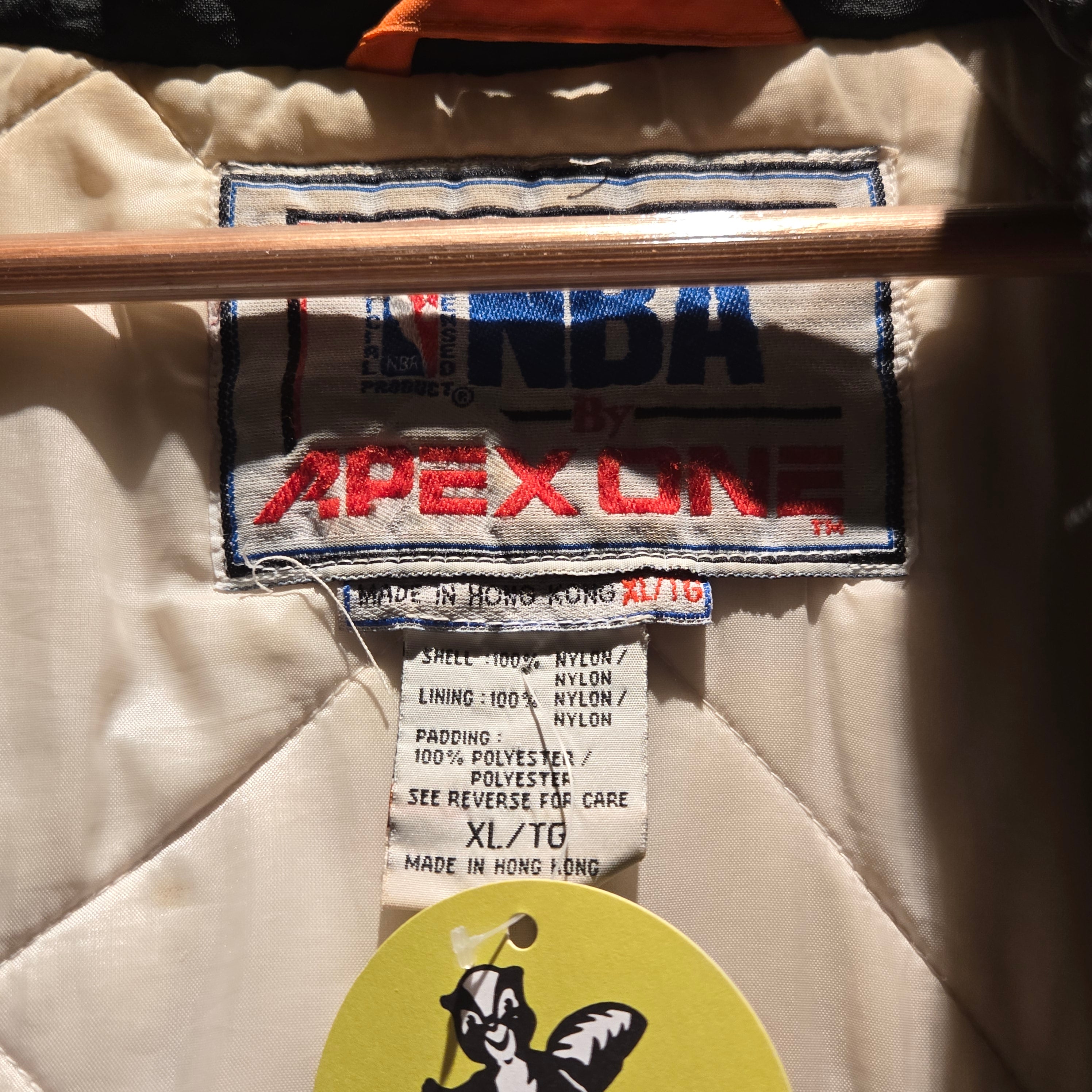 VTG Phoenix Suns Apex Puffer Jacket NBA Full Zip W/ Buttons: XL