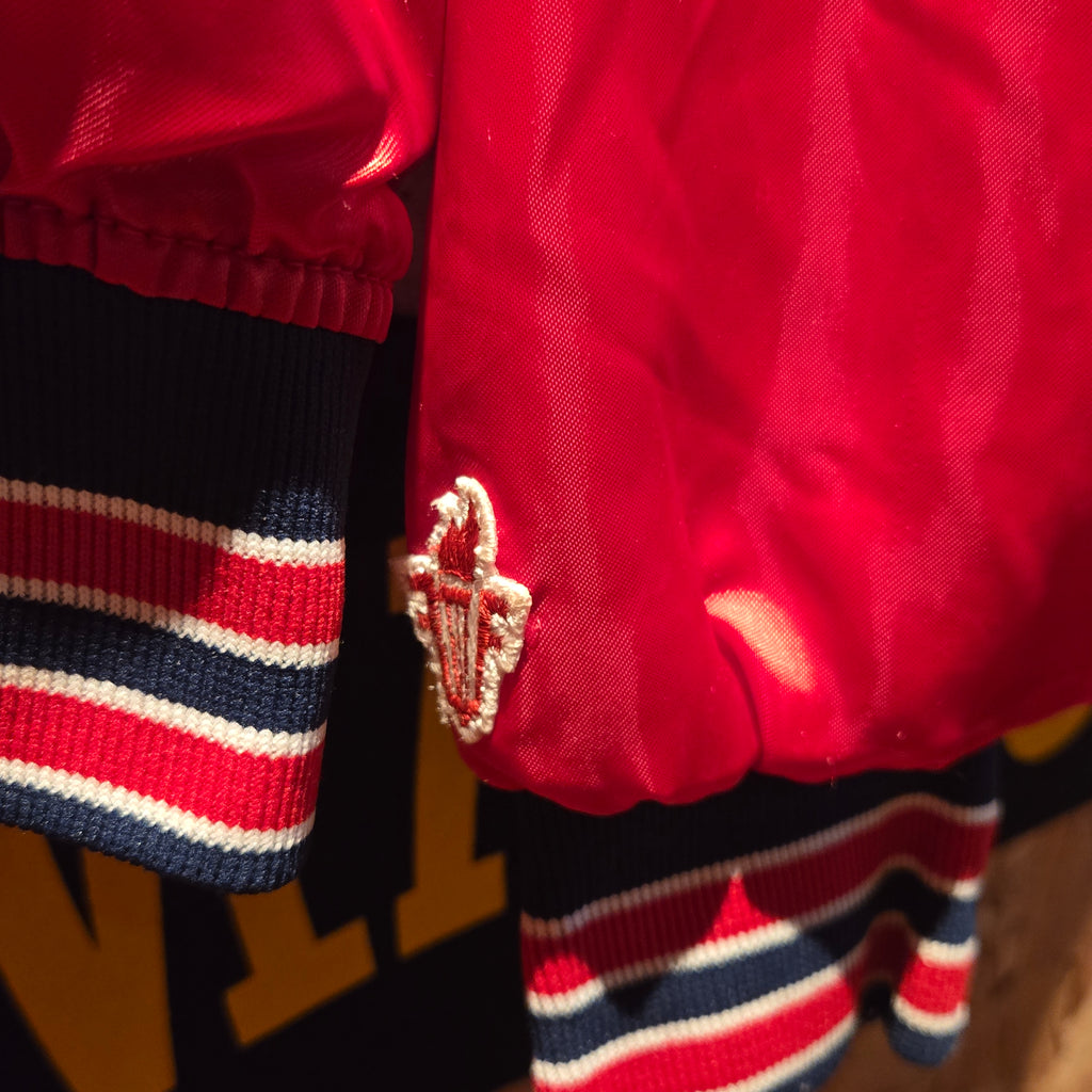 Vintage 90s MLB St Louis Cardinals Baseball Satin Jacket: Large
