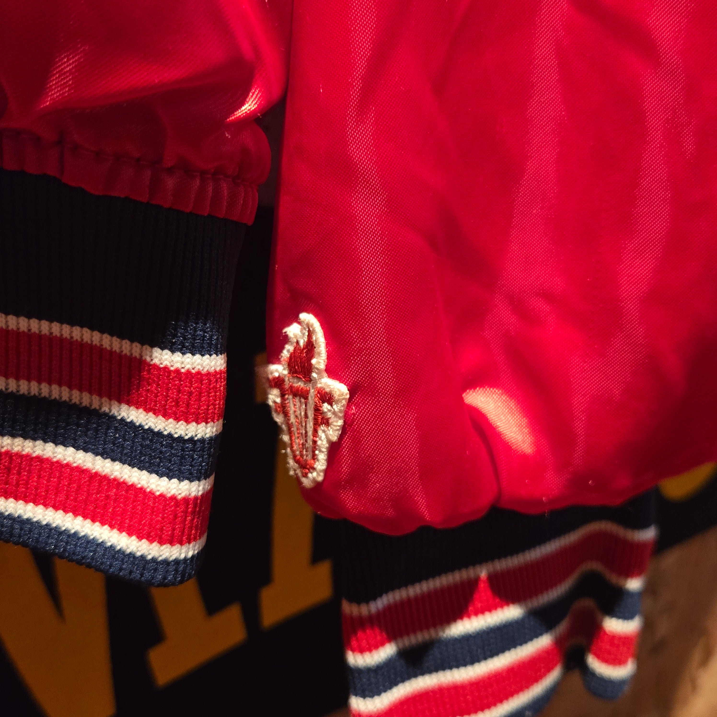 Vintage 90s MLB St Louis Cardinals Baseball Satin Jacket: Large