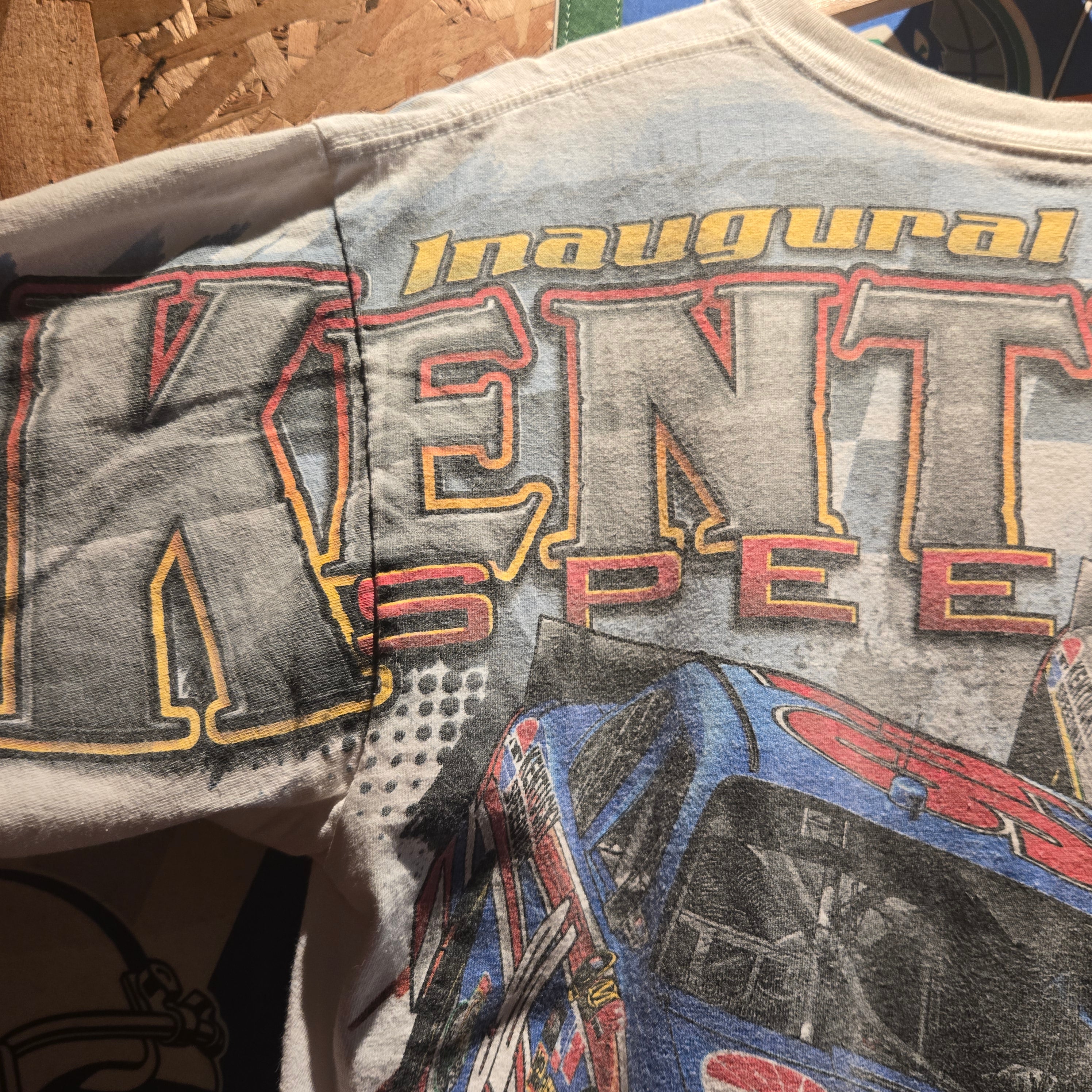 2011 NASCAR Kentucky Motor Speedway T-Shirt Rollin Thunder: Large