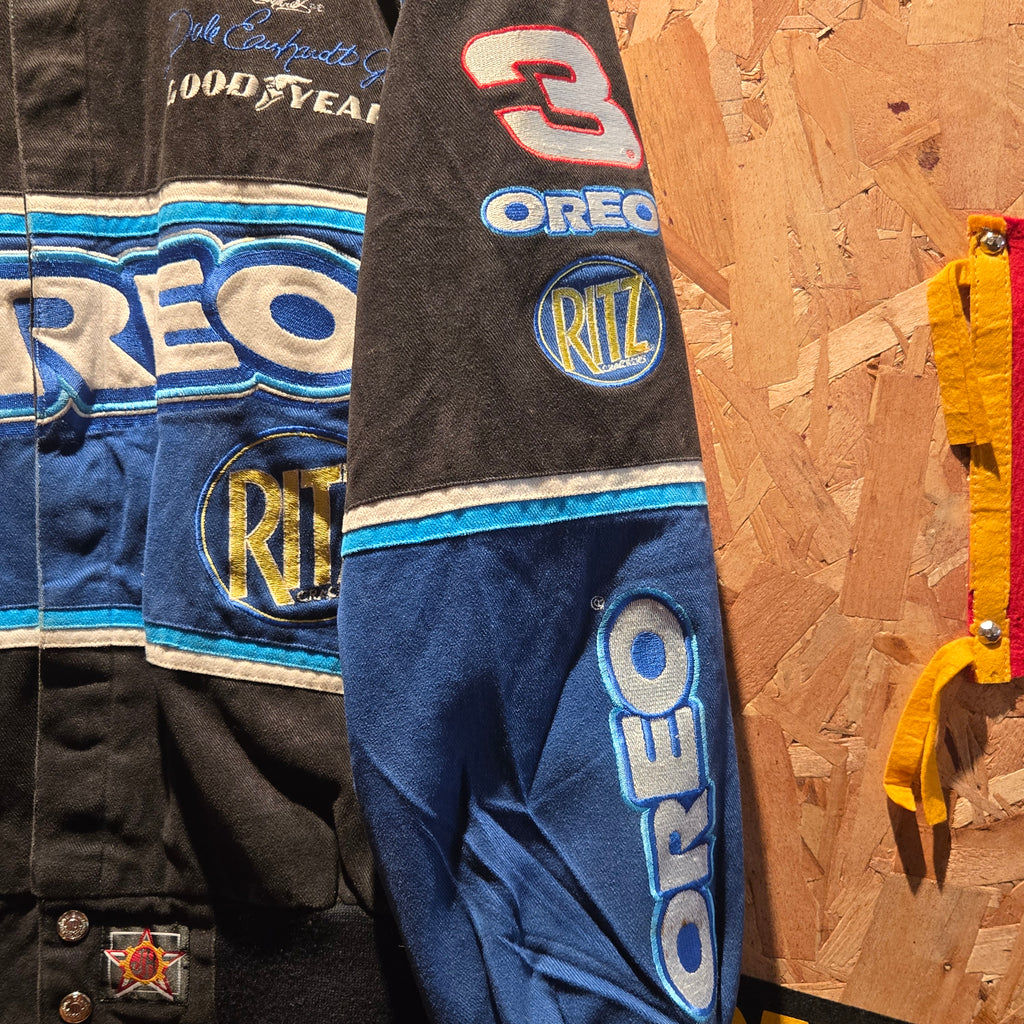 VTG Chase Authentics Dale Earnhardt Jr NASCAR Oreo Jacket JH Design: XL