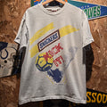 VTG Snikers Kick It USA Youth Soccer Grey T-shirt: Medium