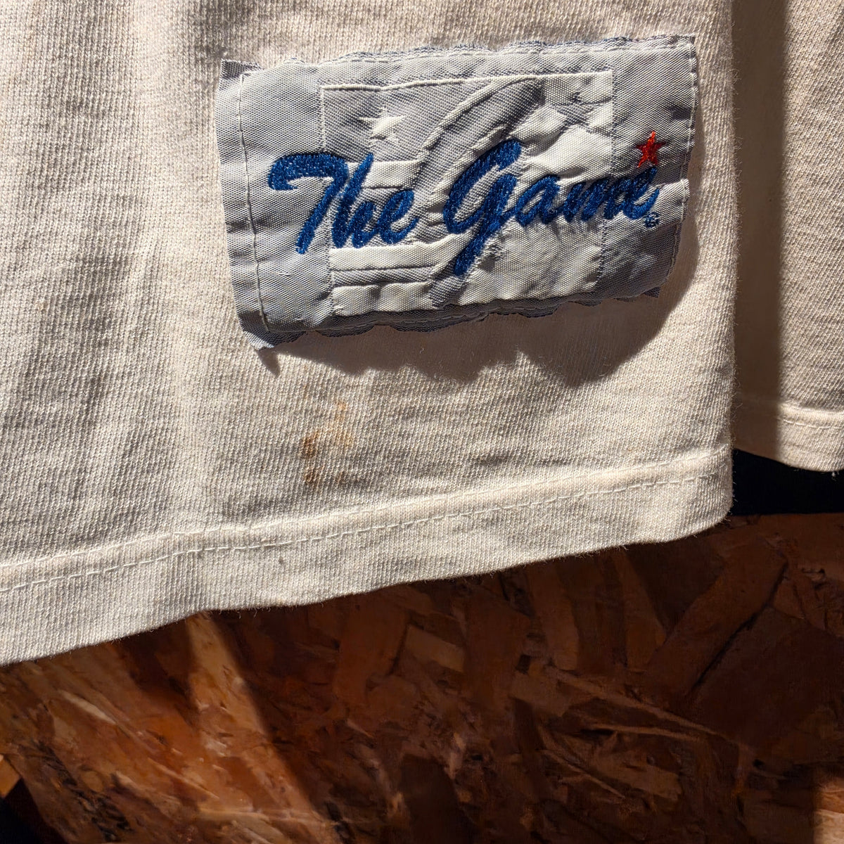 VTG The Game Utah Jazz White Graphic T-Shirt: XL