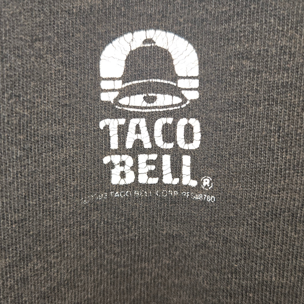 VTG Taco Bell Rocky & Bullwinkle Promo T-Shirt 1991 USA Black: 2XL