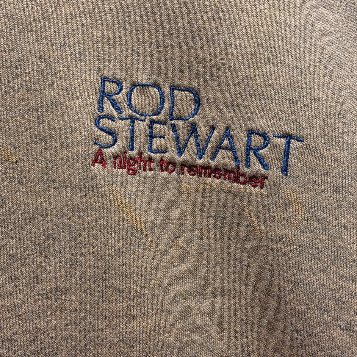 VTG Rod Stewart A Night To Remember Sweatshirt: XL