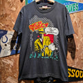 VTG Dick Tracy Disney Black T-Shirt "I Call The Shots": Medium