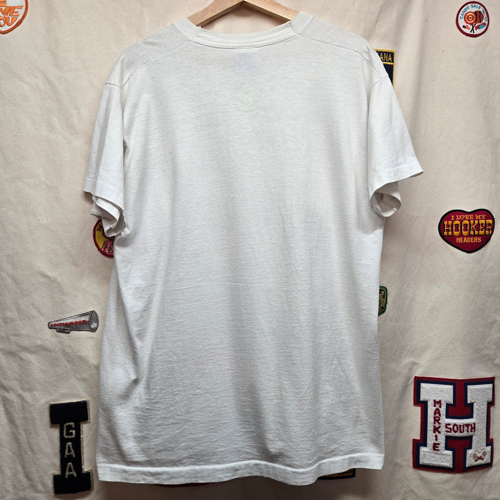 VTG Taz Looney Tunes Take A Hike Graphic T-Shirt: Large
