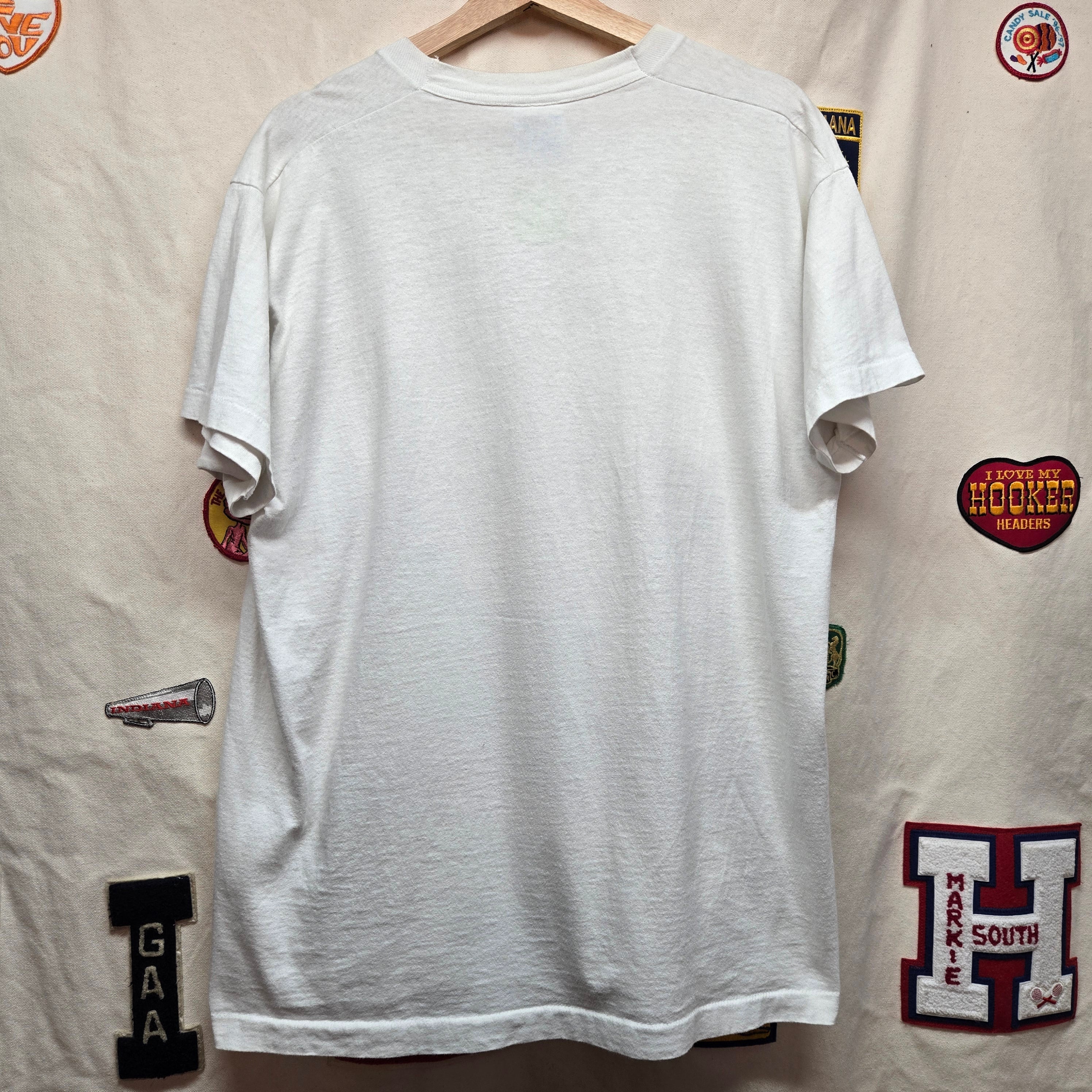 VTG Taz Looney Tunes Take A Hike Graphic T-Shirt: Large