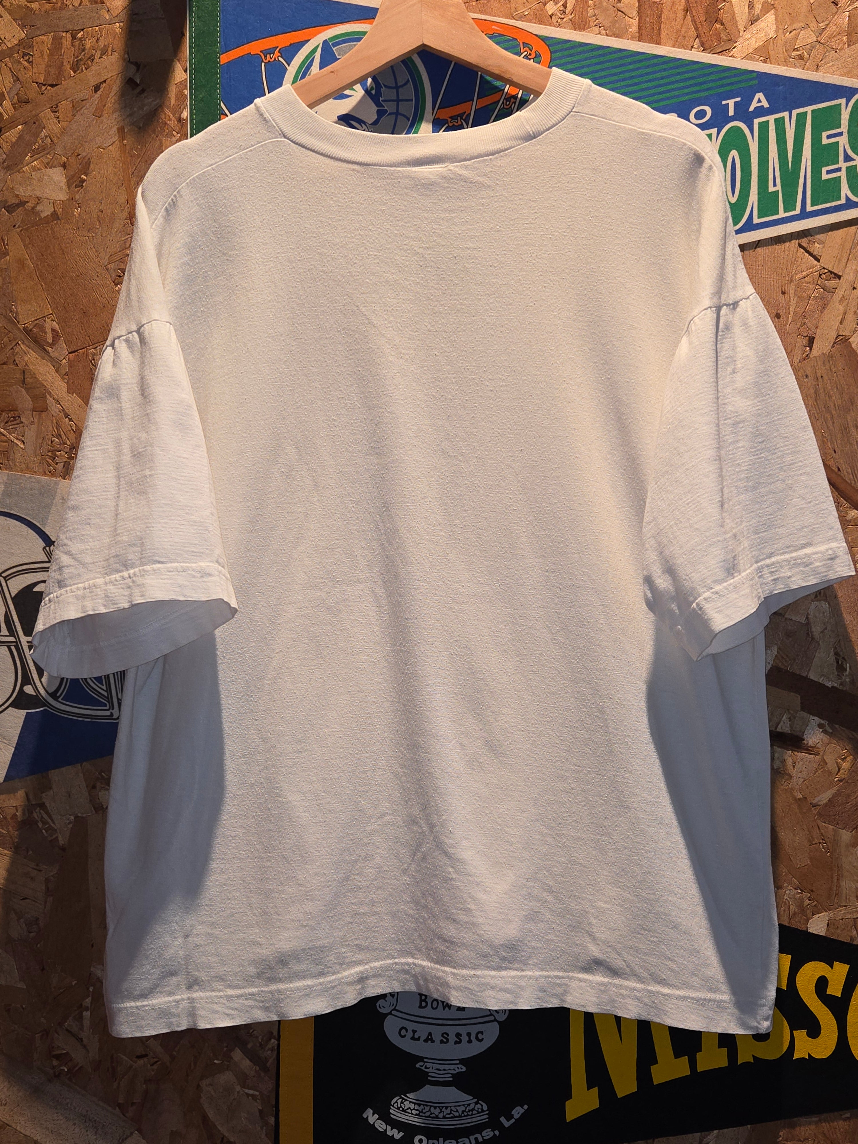 VTG 1992 Barcelona Basketball White T-Shirt :XL