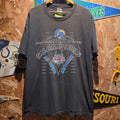 VTG 2000 St Louis Rams Black T-Shirt NFL: XL