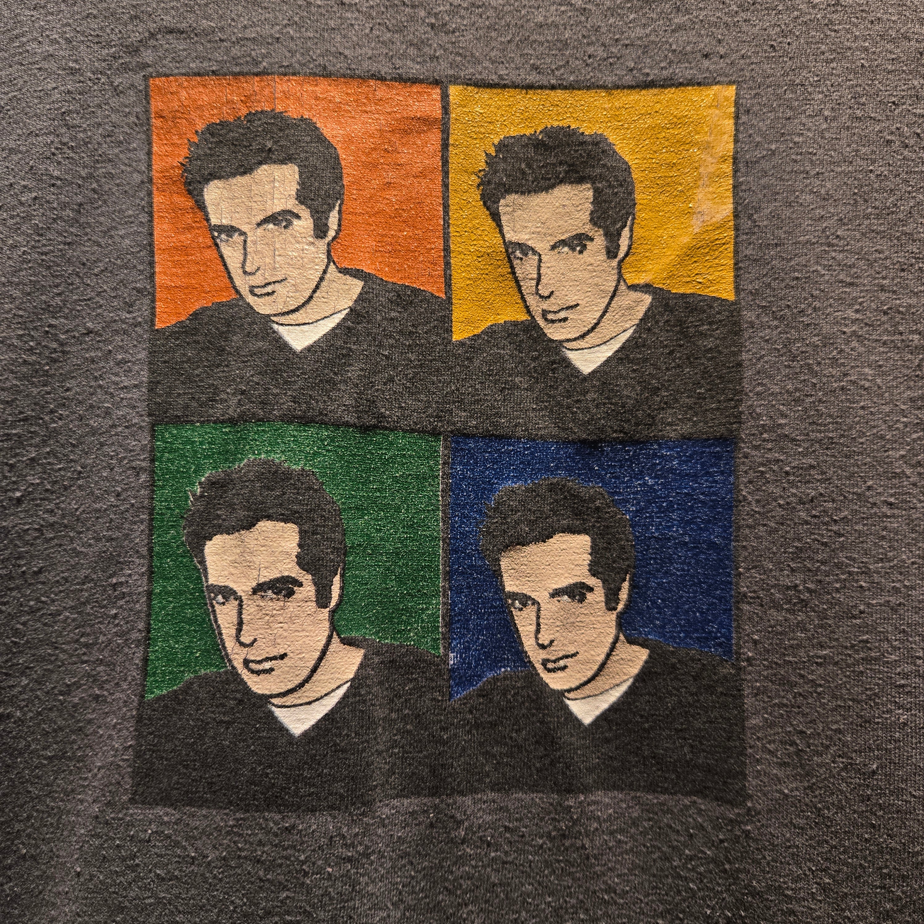 VTG David Cooper field Dark Grey T-shirt: Large
