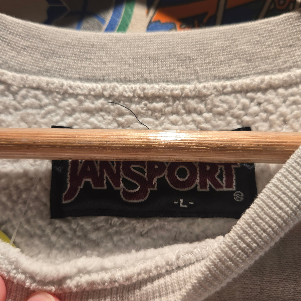 VTG 90's Jansport University Of Delaware Thick Sweatshirt: Large