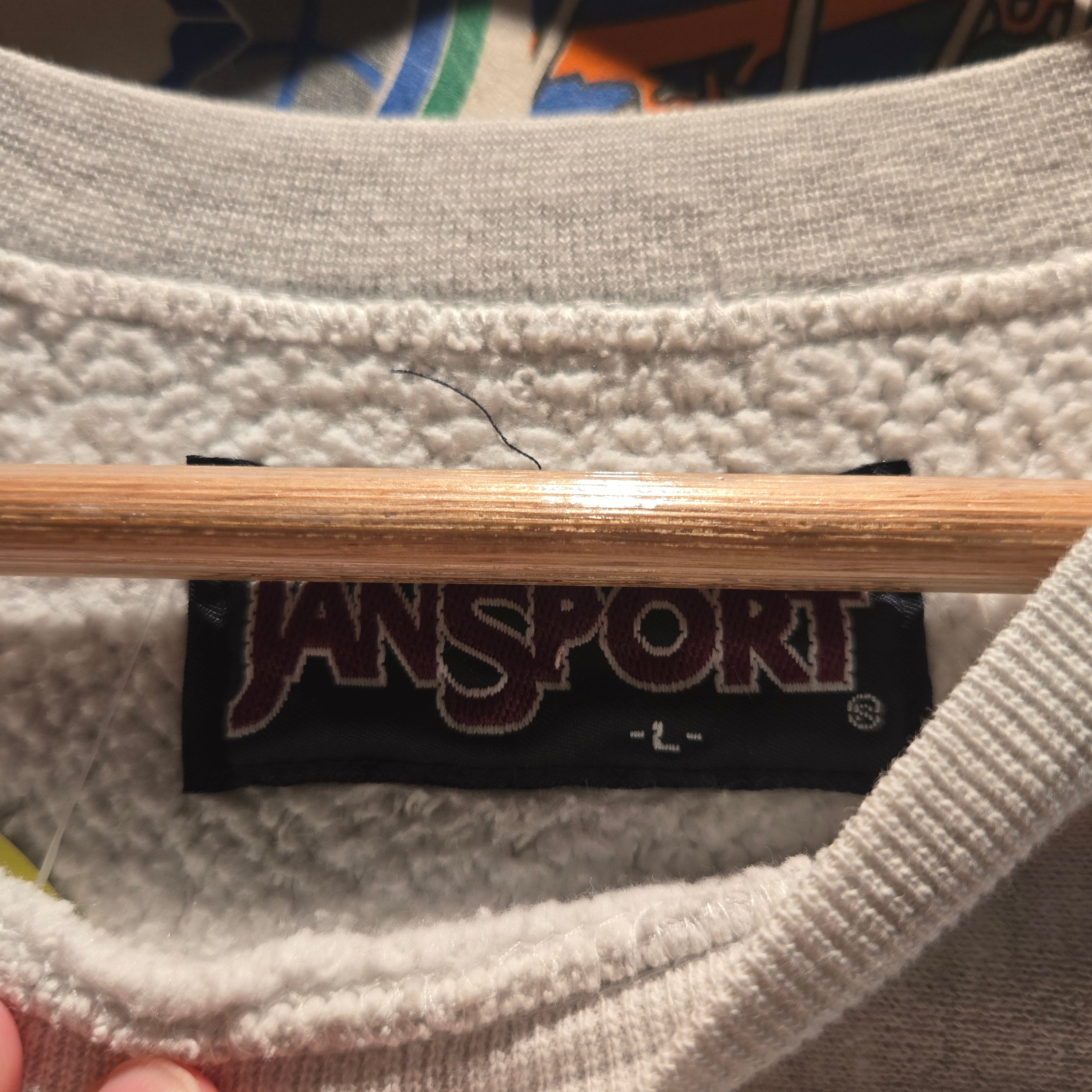 VTG 90's Jansport University Of Delaware Thick Sweatshirt: Large